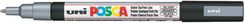 Zdjęcie Trodat Pc-3M Srebrny Marker Posca Uni 185L607 - Woźniki