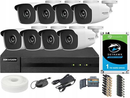 HIKVISION MONITORING 8 KAMER IR40 4MPX TURBO HD