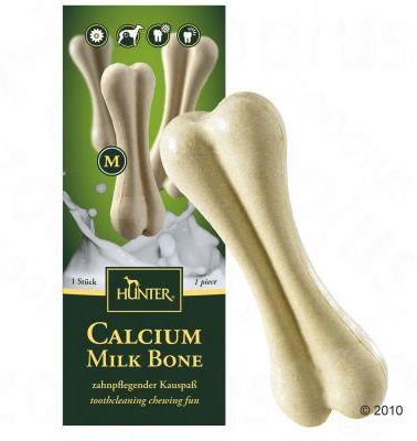 Kość Dentystyczna Hunter Calcium Milk Bone 24G