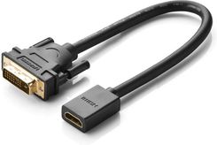 UGREEN ADAPTER DVI DO HDMI  20118, 15CM (CZARNY)