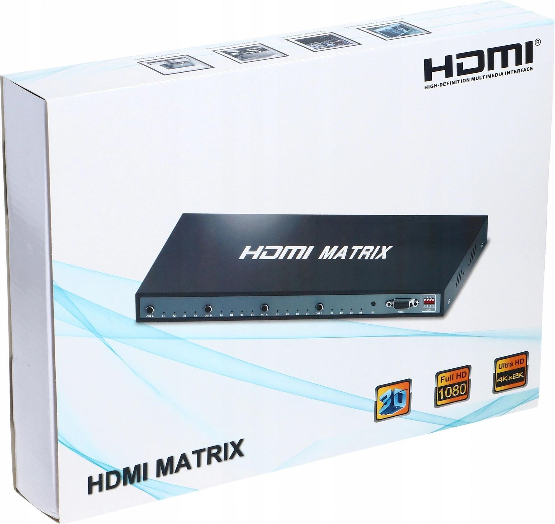 PAWONIK MATRIX 6X2 SWITCH SPLITTER HDMI 2.0 HDR 18G UHD 4K - Opinie i ...