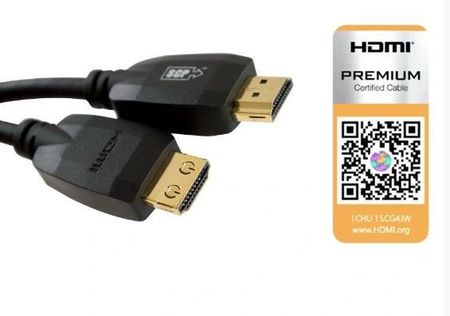 SCP KABEL HDMI SCP 990UHD PREMIUM 4.5M CERTYFIKAT