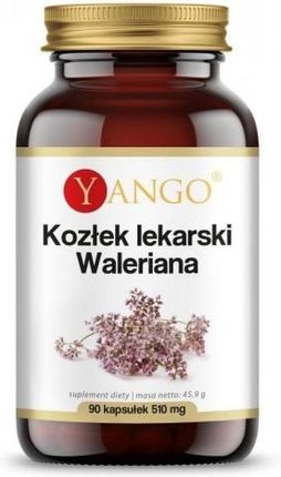Kapsułki Yango Waleriana - Kozłek lekarski 420mg 0,8% kwas walerianowy 90szt.