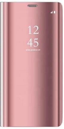 Telforceone Pokrowiec Smart Clear View do Samsung S8 Plus G955 różowy