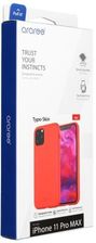 Partner Tele.Com Futerał ARAREE Typoskin do IPHONE 11 PRO MAX czerwony