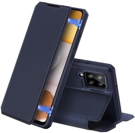 Dux Ducis Skin X kabura etui pokrowiec z klapką Samsung Galaxy A42 5G niebieski