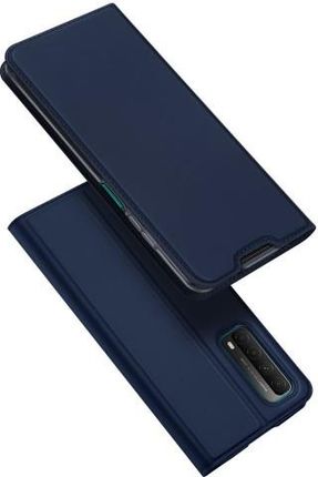 Dux Ducis Skin Pro kabura etui pokrowiec z klapką Huawei P Smart 2021 niebieski