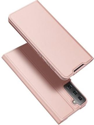 Dux Ducis Skin Pro kabura etui pokrowiec z klapką Samsung Galaxy S21 Ultra 5G różowy