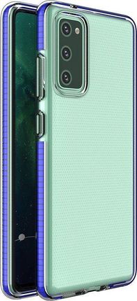 Spring Case ETUI ŻELOWE SAMSUNG GALAXY S21 NIEBIESKI