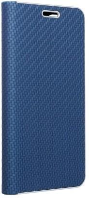 Forcell Kabura LUNA Book Carbon do SAMSUNG Galaxy A52 5G / A52 LTE ( 4G ) niebieski