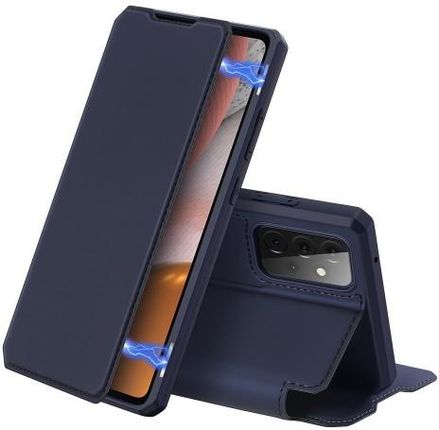 Dux Ducis Skin X kabura etui pokrowiec z klapką Samsung Galaxy A72 4G niebieski