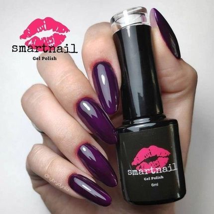 Smartnail 122 lakier hybrydowy Eggplant Purple 6ml