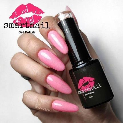 Smartnail 1404 Lakier hybrydowy Pastel Pink Silver 6 ml