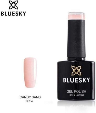 Bluesky Lakier hybrydowy SR 34 CANDY SAND 10 ml Lakier strukturalny