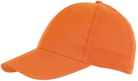 6 segmentowa czapka PITCHER, pomarańczowy