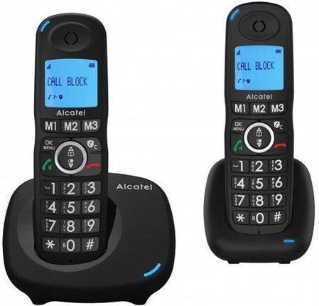 ALCATEL Dect XL535 Czarny 2SZT.