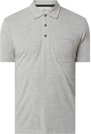 Koszulka polo o kroju regular fit z dodatkiem lnu - Ceny i opinie T-shirty i koszulki męskie UVKU Koszulka polo o kroju regular fit z dodatkiem lnu - Ceny i opinie T-shirty i koszulki męskie UVKU