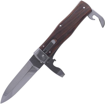Mikov Nóż sprężynowy Predator 241-ND-3/KP Wood (T016496)