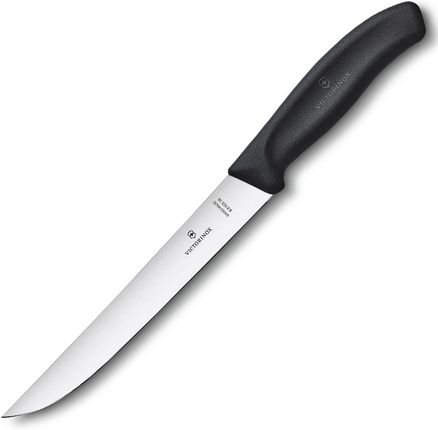 Victorinox Nóż kuchenny Swiss Classic Black - do porcjowania 18 cm (6.8103.18B)