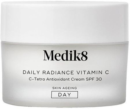 Krem Medik8 Try Me Daily Radiance Vitamin-C Antyoksydacyjny C-Tetra Spf30 12, na dzień 12,5ml