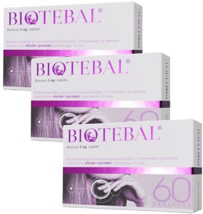 Biotebal  5 mg 3 x 60 tabl