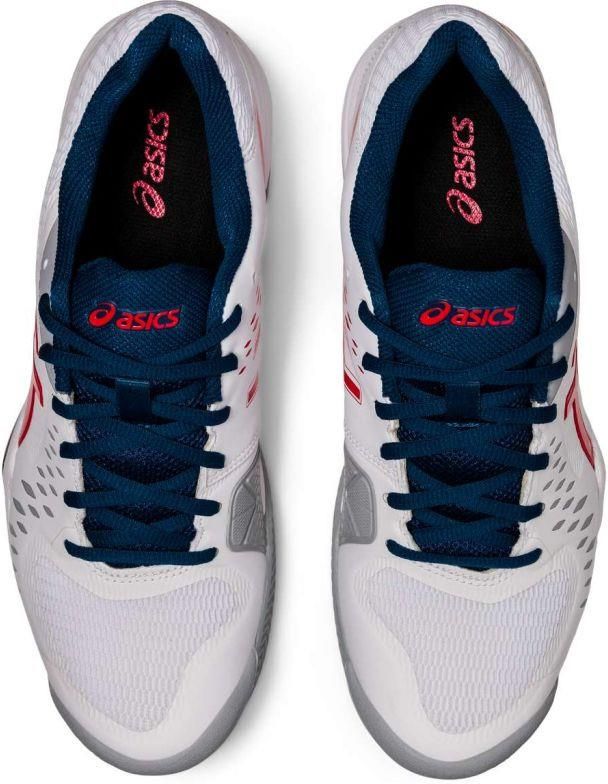 Asics Gel-Challenger 12 Clay White Classics Red - Ceny i