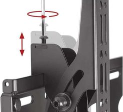 B TECH BT8424-150/B Uchwyt sufitowy 39-65 Inch , do 1 ekranu. Długość uchwytu 150 cm.