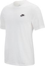 Zdjęcie Nike Nsw Club Tee M White Black - Ostroróg