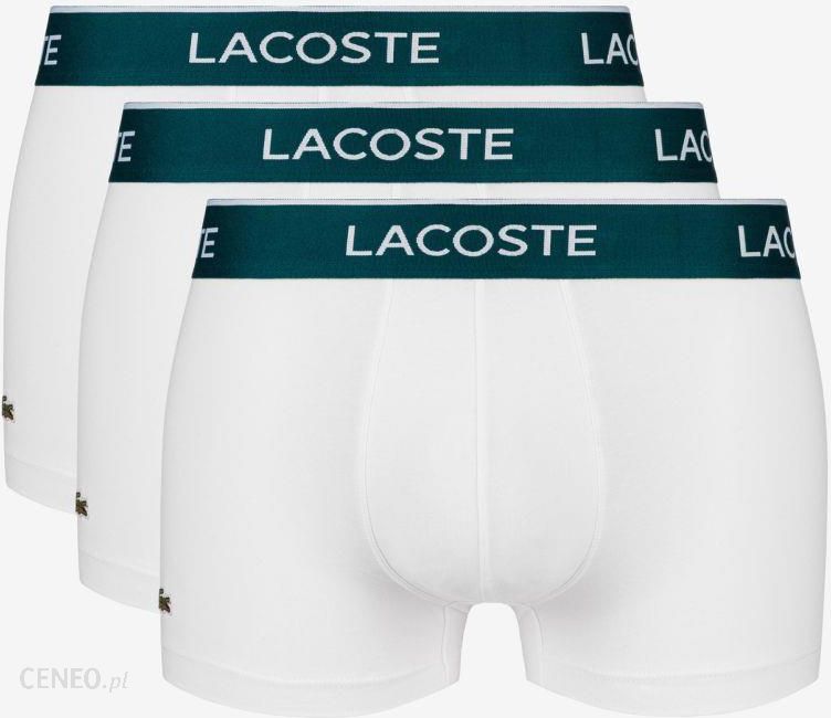 Lacoste Casual Cotton Stretch Boxer 3P White - Ceny i opinie - Ceneo.pl