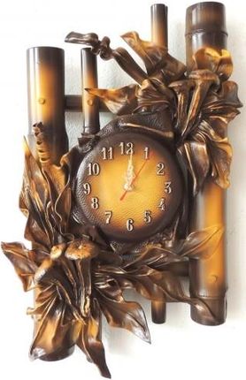 Art Deco Zegar Ścienny Ze Skóry B13 6 (B136)