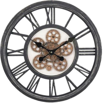 H&S Decoration Zegar Ścienny Loft Koła Zębate 50Cm