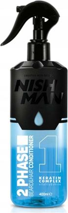 Nishman Beard & Hair Conditioner Odżywka dwufazowa do włosów i brody 400ml
