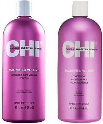 Chi Magnified Volume szampon + odżywka 2x946ml
