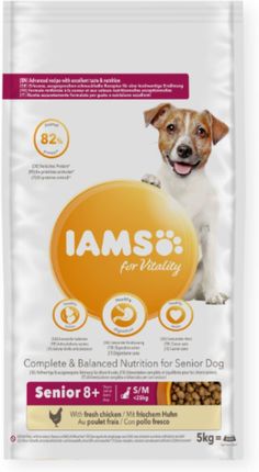 IAMS for Vitality Senior Small Medium Breed Chicken 5kg