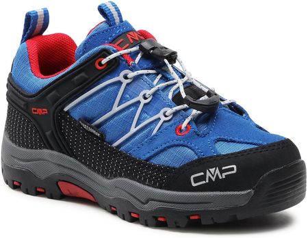 CMP Kids Rigel Low Trekking Shoe Wp 3Q54554 Niebieski