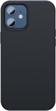 Baseus Liquid Silica Apple iPhone 12 Pro Max Czarny (WIAPIPH67N-YC01)