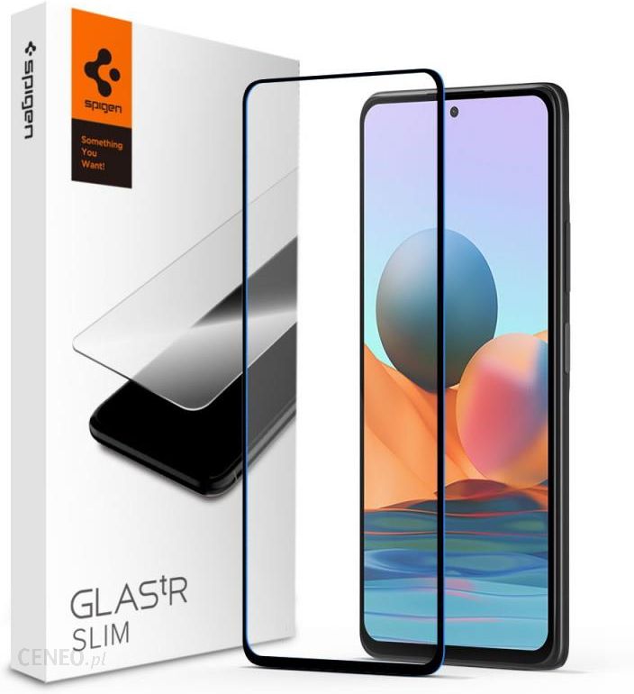 male fort difficult Spigen Szkło Hartowane Glass Fc Xiaomi Redmi Note 10 Pro Black - Etui na  telefon, ceny i opinie - Ceneo.pl