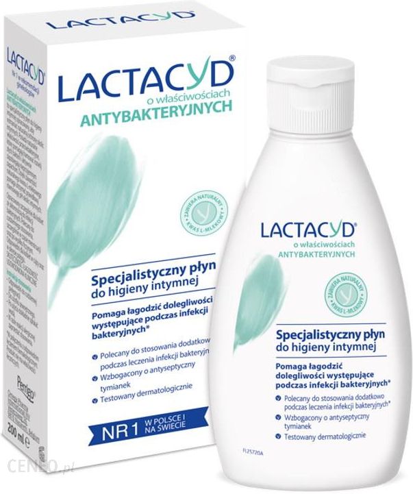 Lactacyd Płyn Do Higieny Intymnej O Właściwościach Antybakteryjnych 200Ml