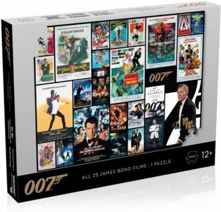 Winning Moves Puzzle James Bond 007 Posters 1000