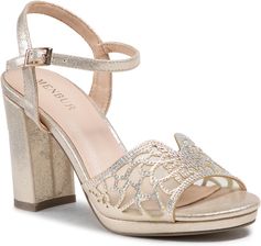 Zdjęcie Sandały MENBUR - 22249 Gold 0000 - Warszawa