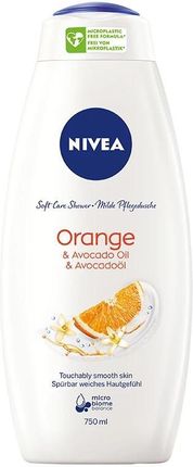 Nivea Orange & Avocado Oil Care Shower pielęgnujący żel pod prysznic 750ml