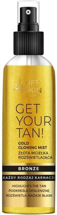 Lift4Skin Get Your Tan! Złota Mgiełka Rozświetlająca 150 ml