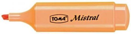 Toma Zakreślacz Mistral Pomarańczowy Pastelowy