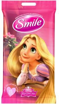 Smile Nawilżane Chusteczki Odświeżające Disney Princess,15 Szt