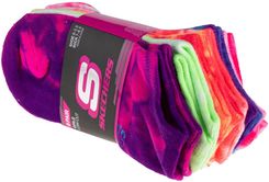 Zdjęcie Skechers Skarpety Dziecięce 6Pk Girls Non Terry Tie Dye S107679-Mult Rozmiar: 31-34 - Glinojeck
