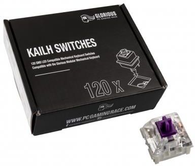 Glorious PC Gaming Race Kailh Pro Purple Switches (120 szt.) (KAIPURPLE)