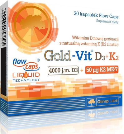 OLIMP Gold-Vit D3+K2 30 caps