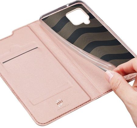 Dux Ducis Etui z klapką do Samsung Galaxy A42 5G różowy