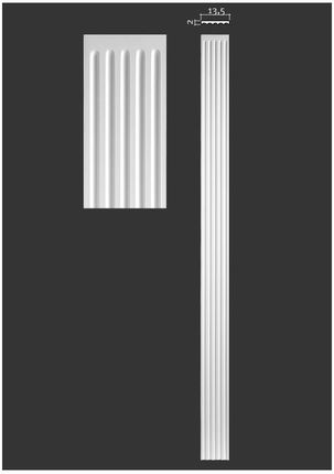 Orac Decor Pilaster, Element Dekoracyjny 136X19X2000 K200
