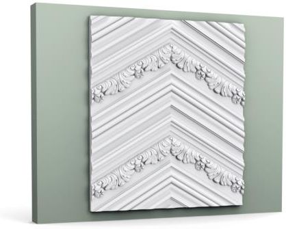 Orac Decor Panel 3D Purotouch Biały Z Poliuretanu 200X400X19 W130